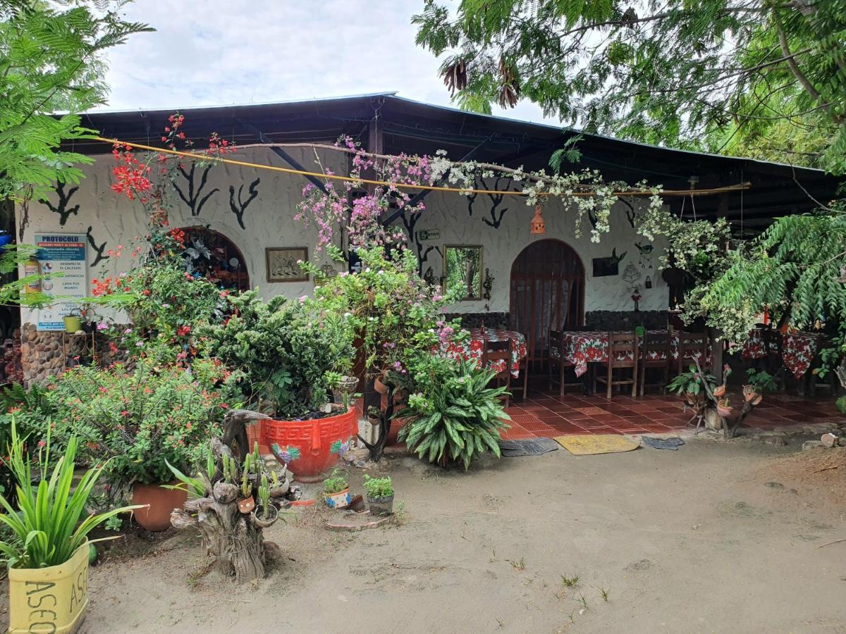 Alojamiento Casa De Campo Los Cactus Villavieja Bagian luar foto