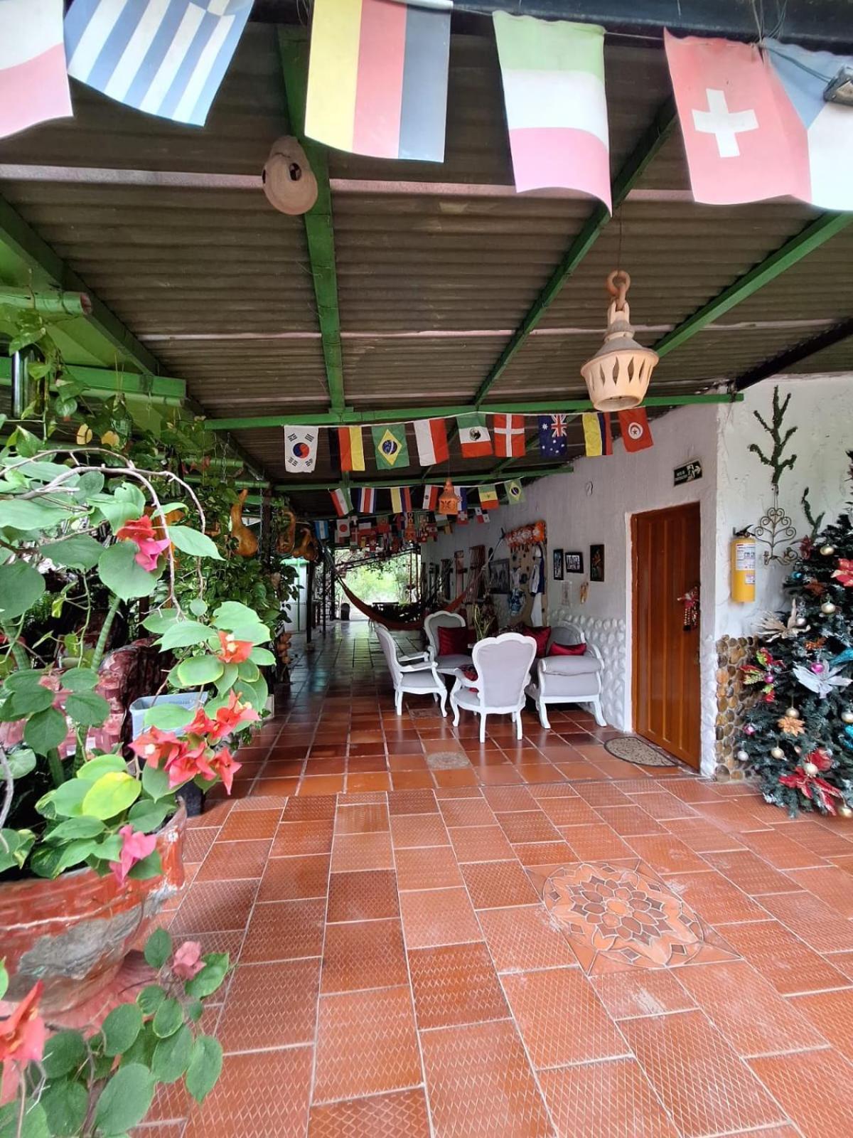 Alojamiento Casa De Campo Los Cactus Villavieja Bagian luar foto